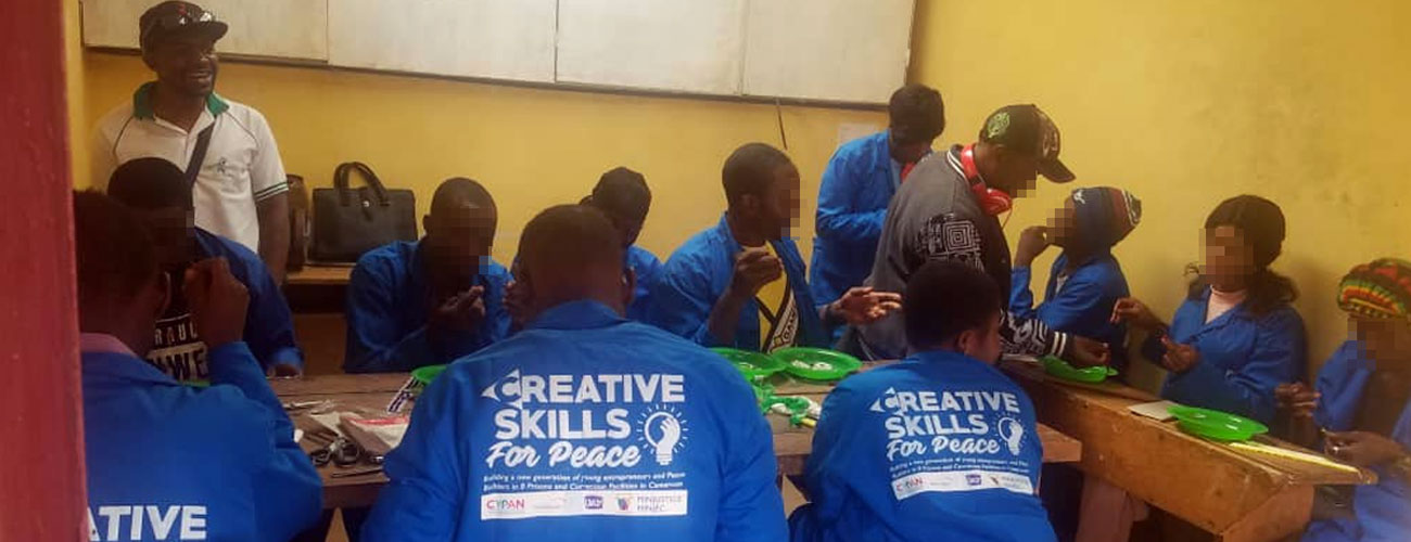 Training prisoners on innovative skills as an alternative to Violence, building hope, love and self confidence